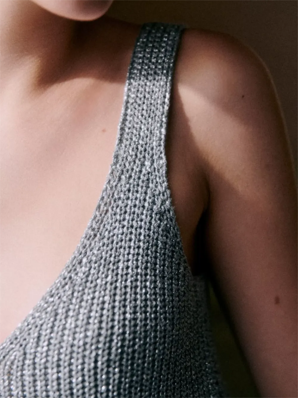 V-Neck Sleeveless Dress