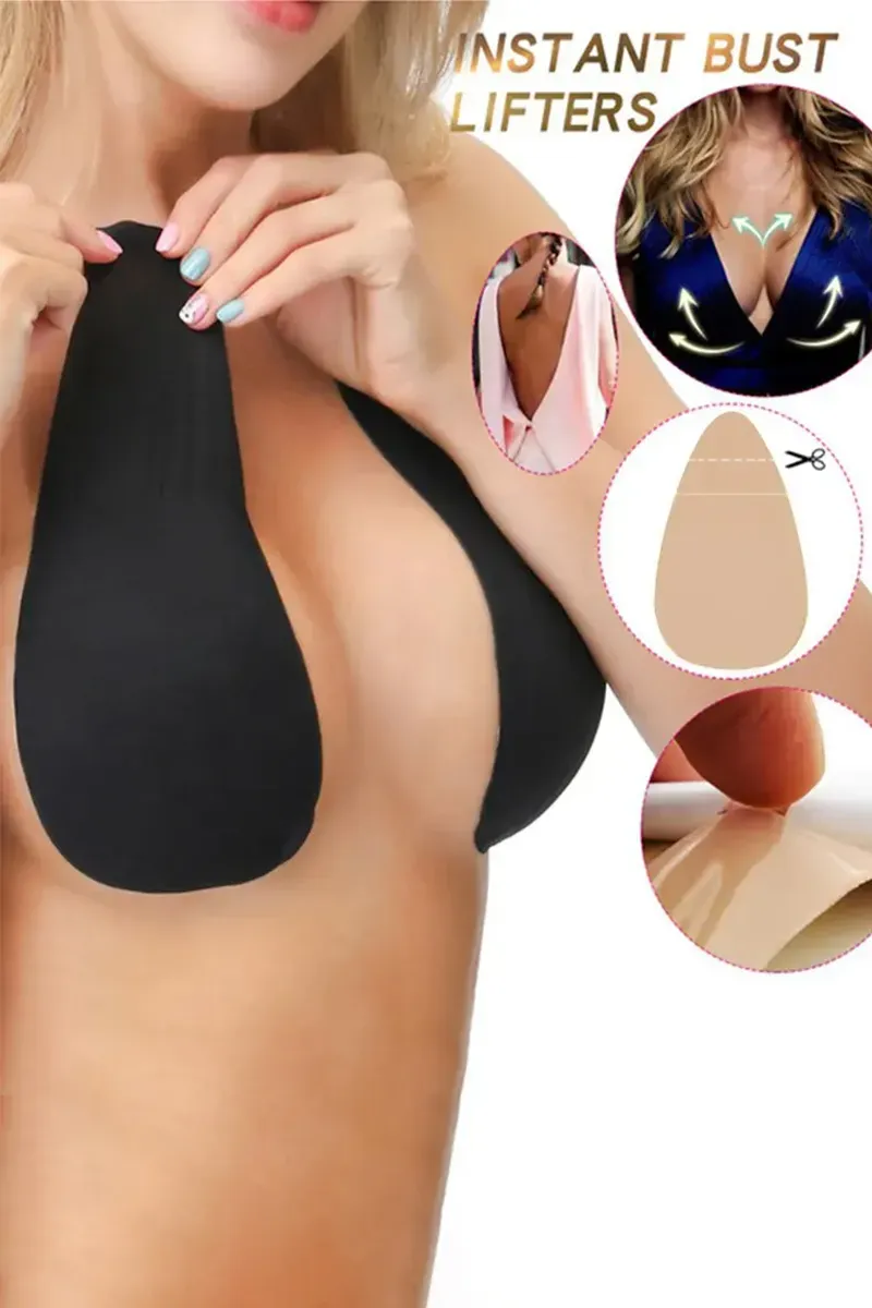 Solid Push Up Invisible Nipple Cover