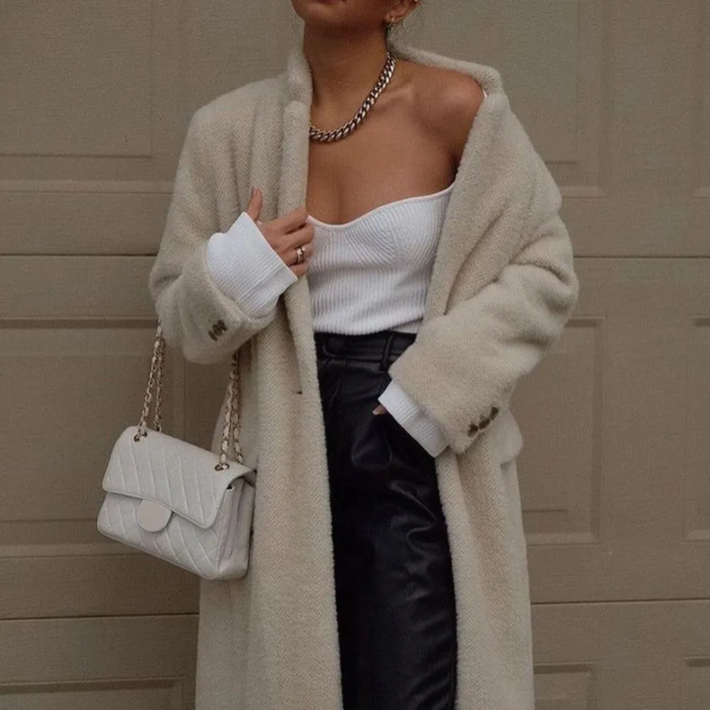 Square Neck Knitted Sweater