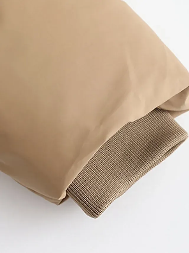 Women's Parka Puffer Jacket Winter Coat Zip up Hooded Coat with Fur Collar Drawstring Thermal Warm Heated Coat Removable Hood Fall Outerwear with Pockets Warm Classic Long Sleeve Light Blue Pink Black