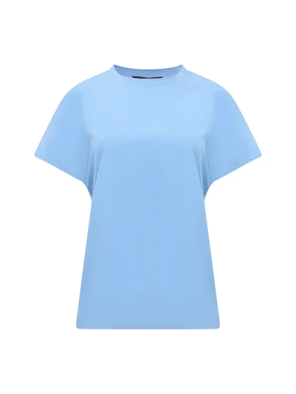 Commuter Style Minimalist Round Neck Short Sleeves