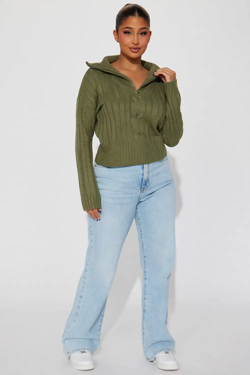 Isabelle Sweater - Olive