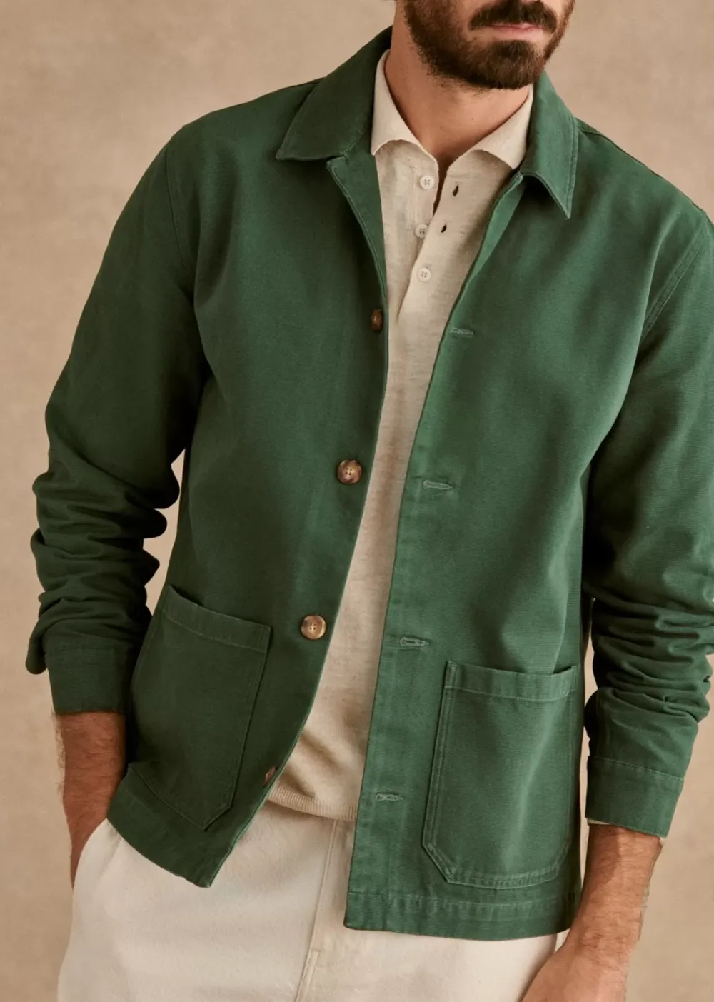 Plain Slight Stretch Jacket