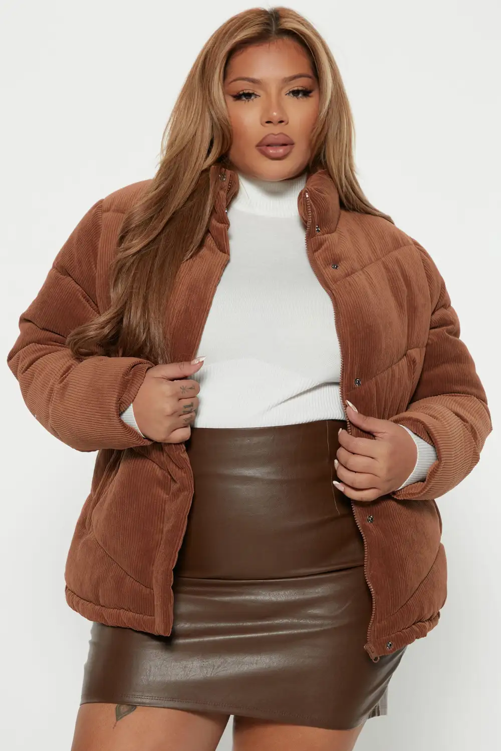 By The Campfire Corduroy Jacket - Cognac