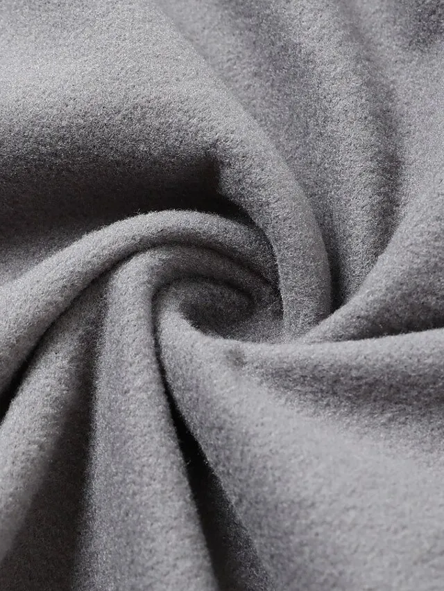 Women's Winter Coat Cloak / Halloween Xmas Capes Long Layered Coat Warm Windproof Overcoat Fall Single Breasted Hooded Coat Green Black Blue Gray Christmas Crewneck S M L XL / Winter