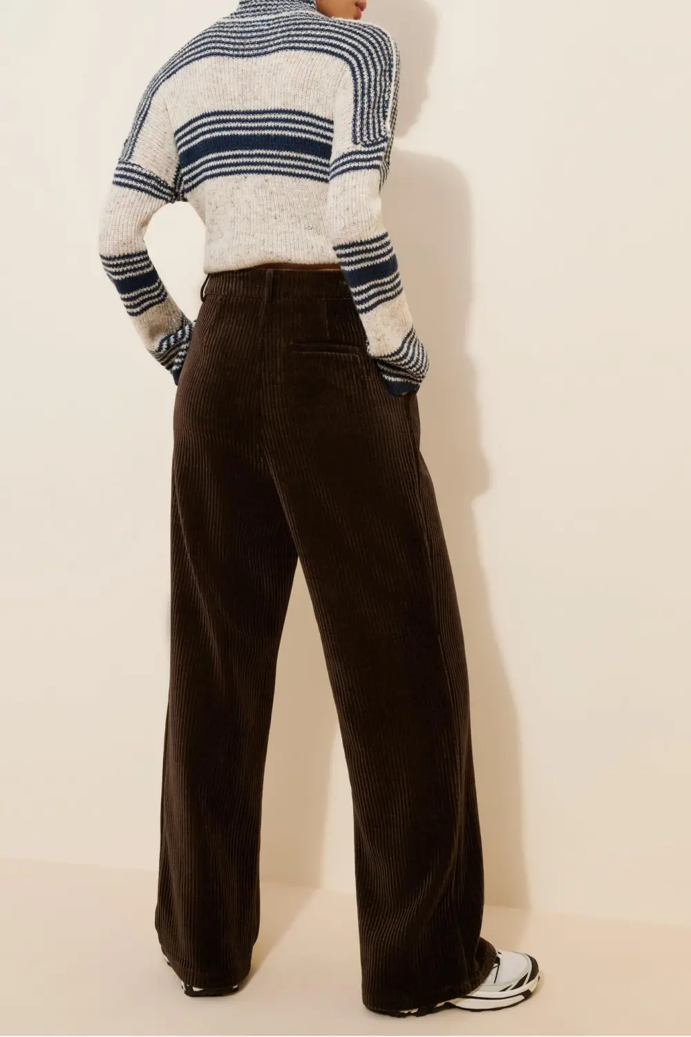 Simon High-Rise Corduroy Pants