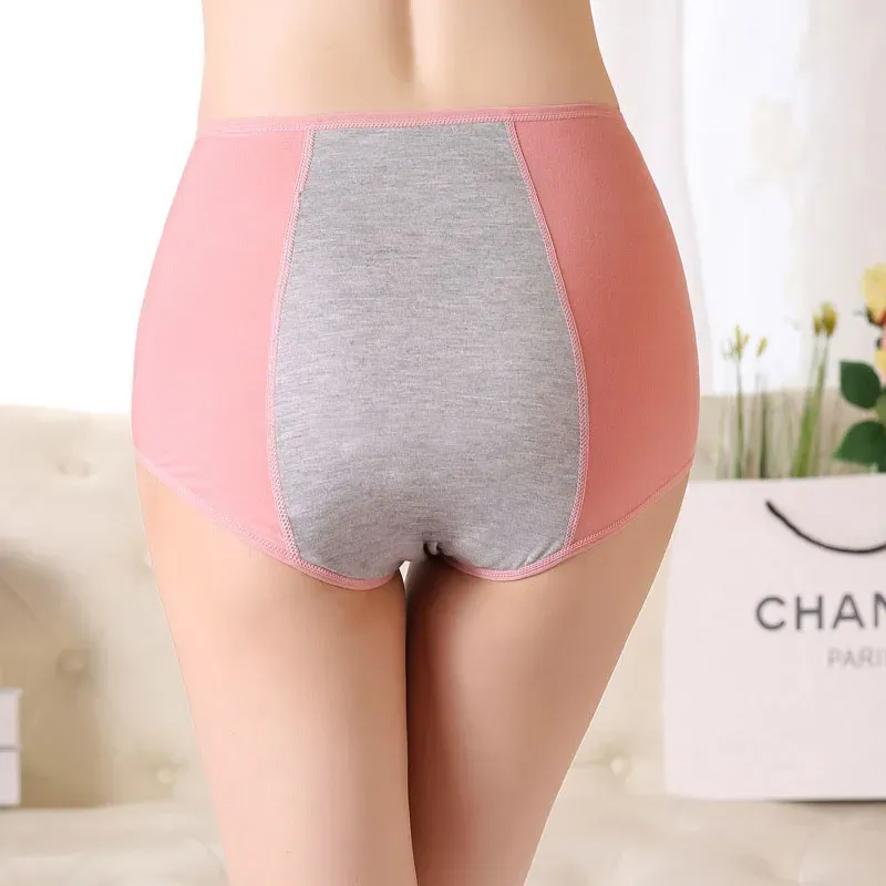 New Plus Size High Waist Leak Proof Panties Suitable For 110KG