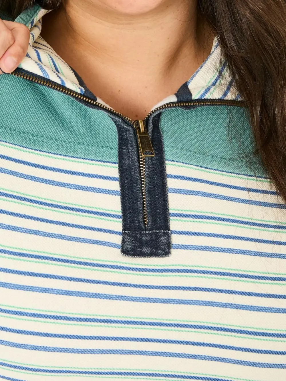 Airlie Blue Sweat Top