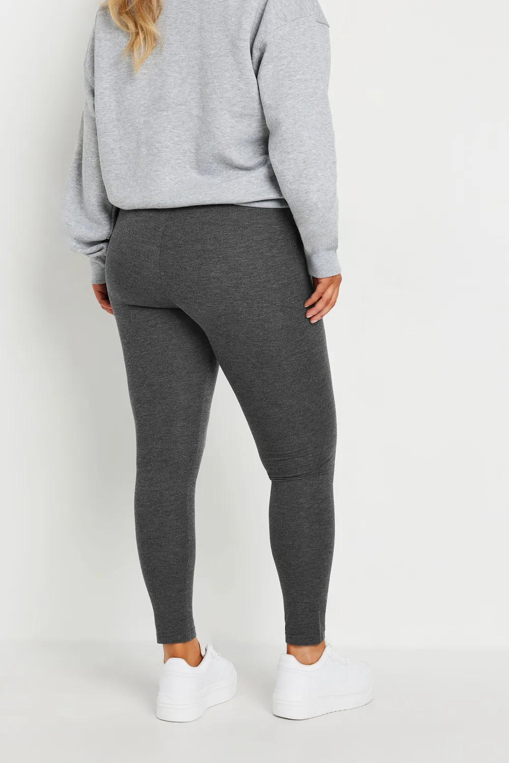 YOURS Curve Navy Blue Soft Touch Stretch Leggings