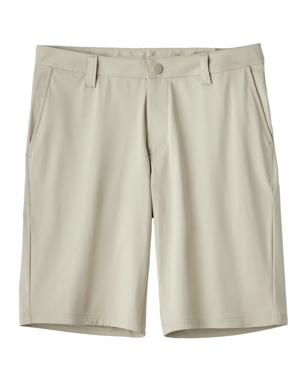 Earth Brown Elastic - Waist Men's Shorts