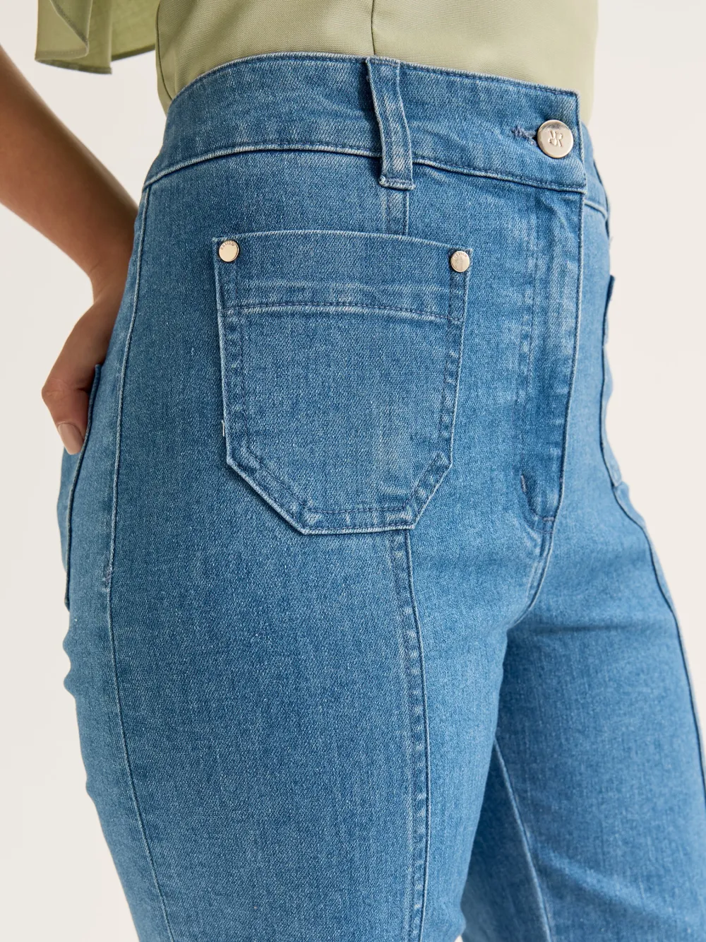 Women's Vintage Straight Cropped Jeans
