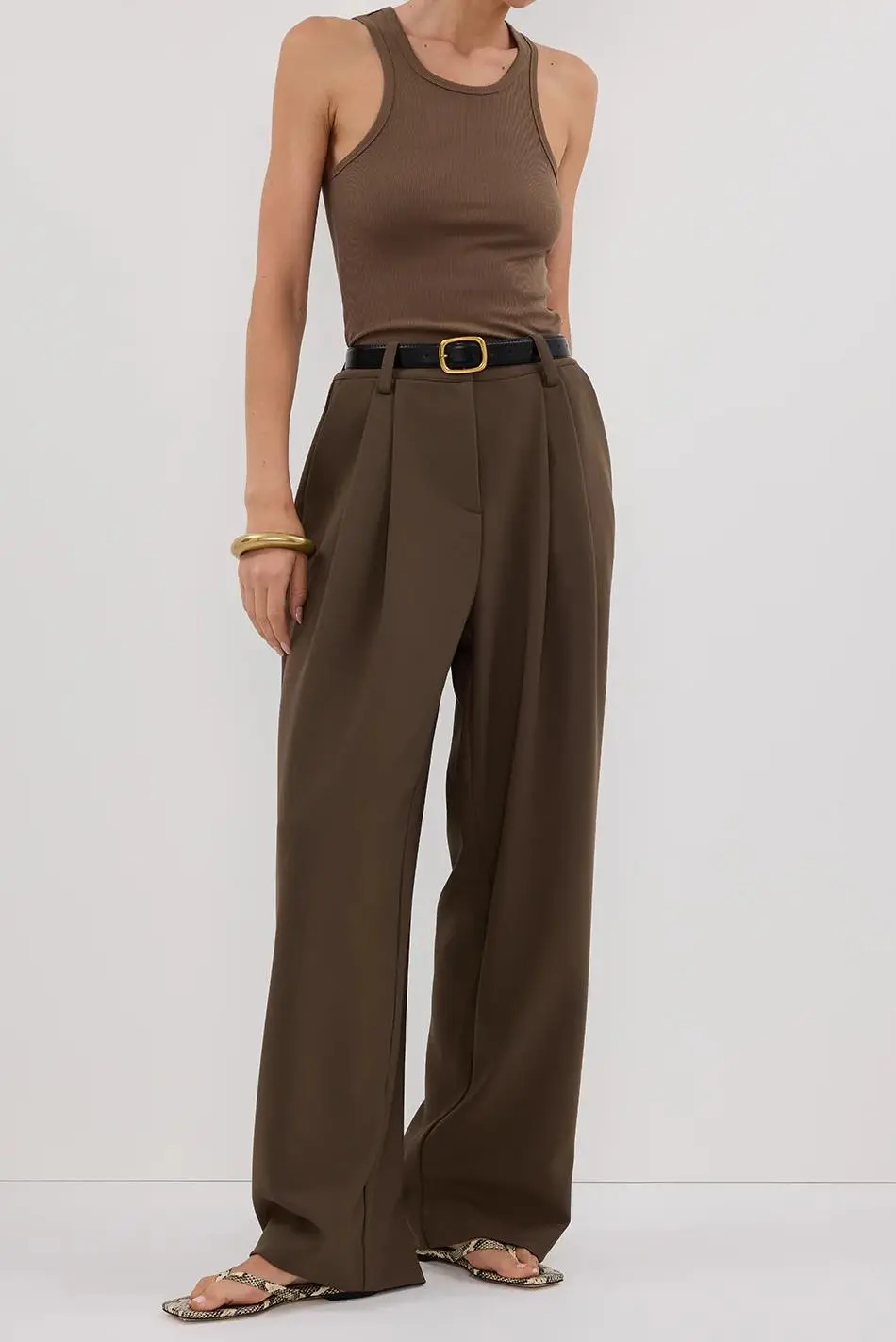 CASUAL RACER KNIT TANK