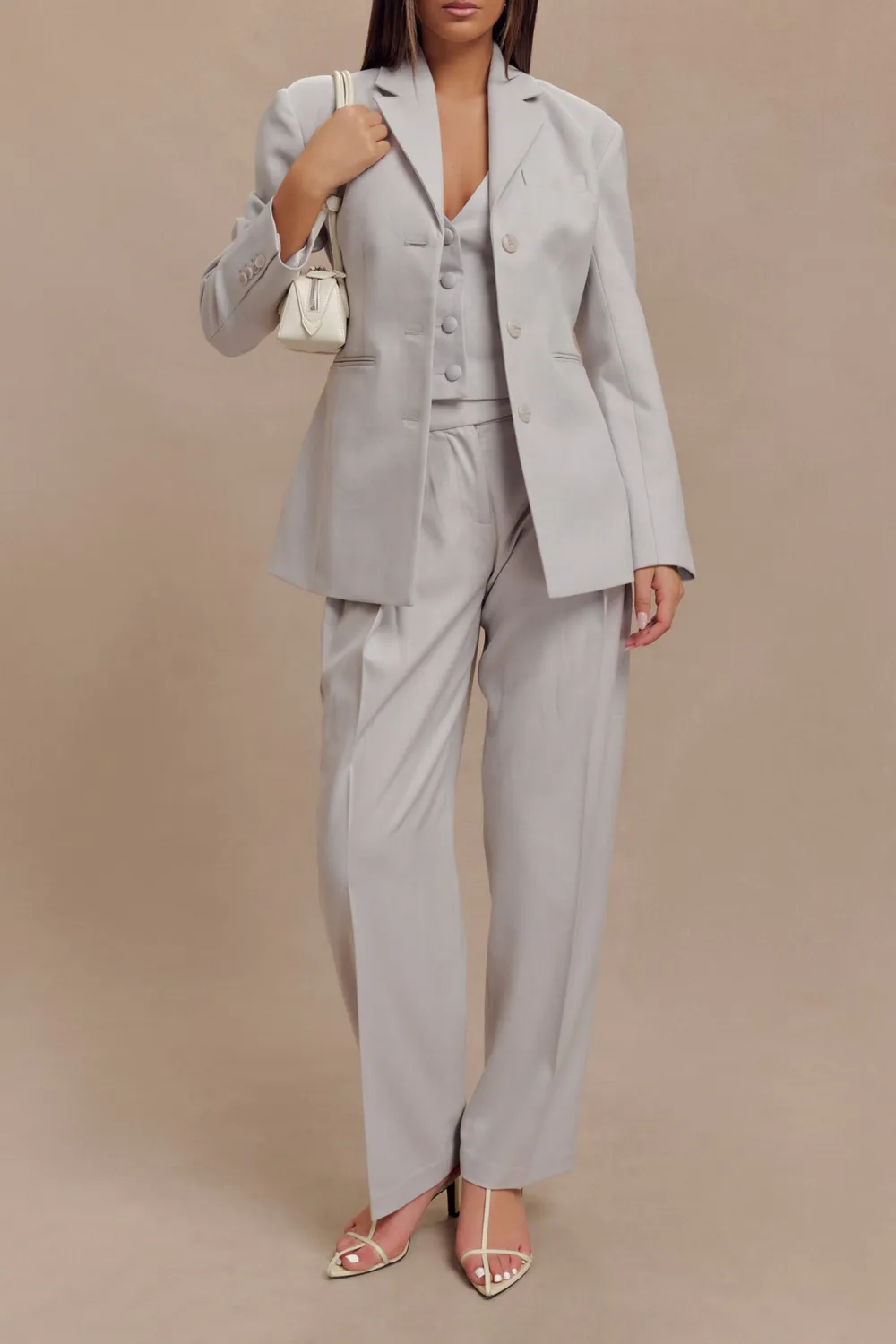 Pleated High Waisted Pants