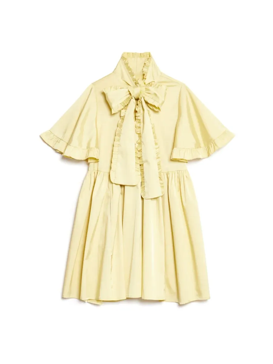 Simplicity Reimagined Bow Mini Dress