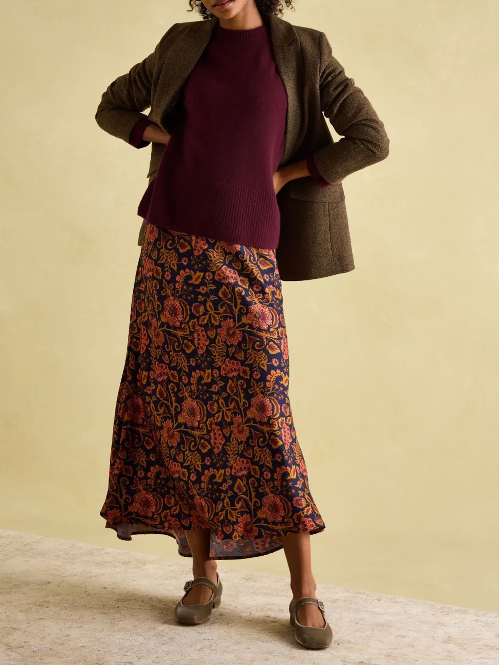 Red 100% Cashmere Jumper