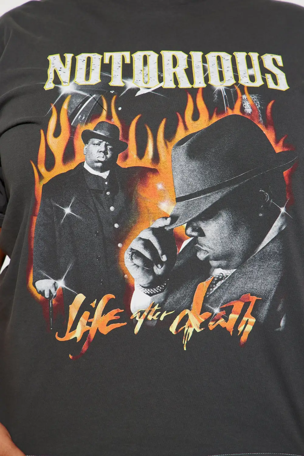 Life After Death Biggie Tshirt - Black