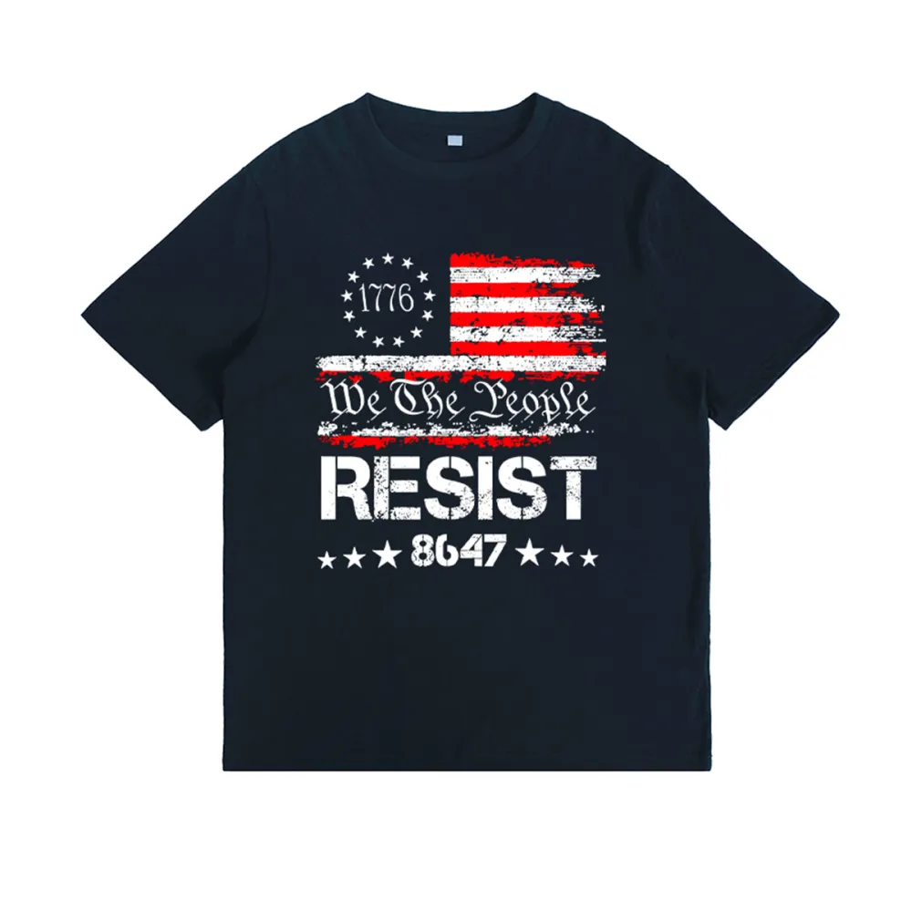 Official 1776 We The People 8647 Resist T-Shirt