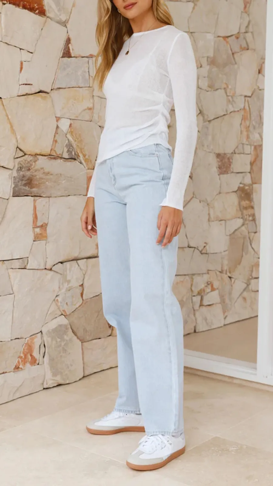 High Baggy Fit Jeans