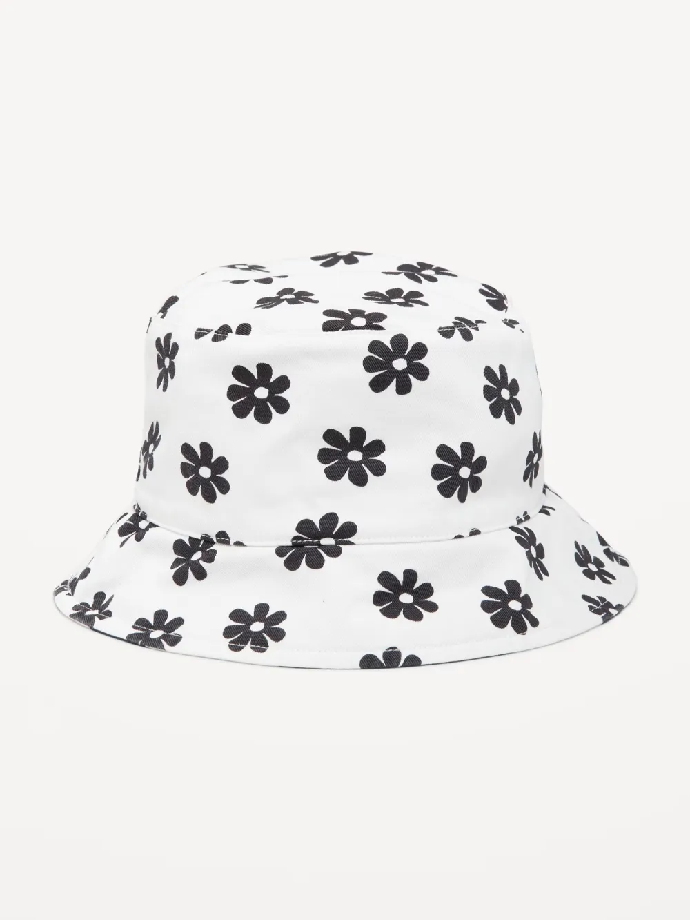 Reversible Twill Bucket Hat for Girls