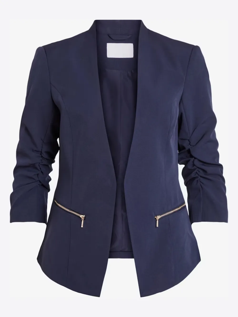 Plain Colored  No Lining Blazer