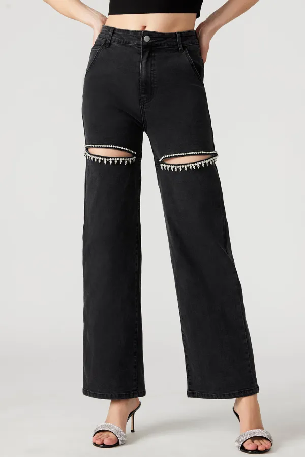 SLIGHT STRETCH JEAN BLACK