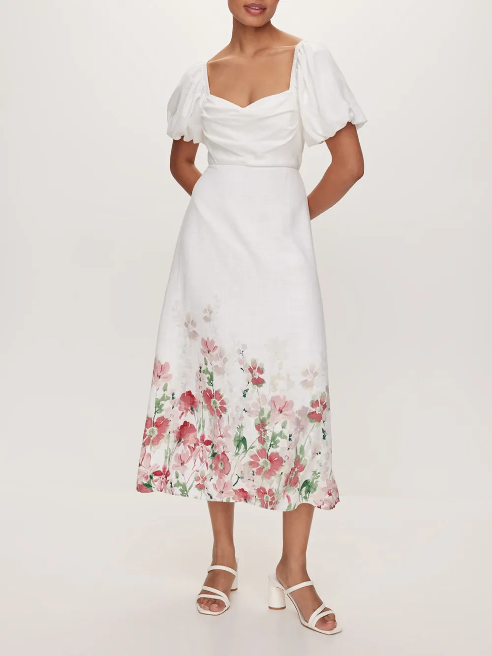 Daily Slight Stretch Midi Dress