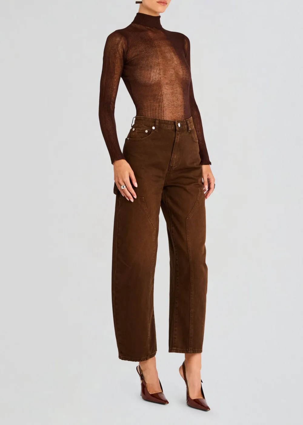 Mid Rise Casual Style Jean