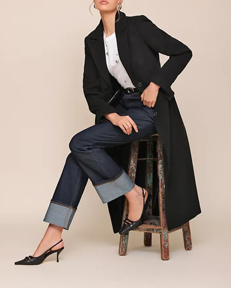 Single Breasted Cutaway Coat