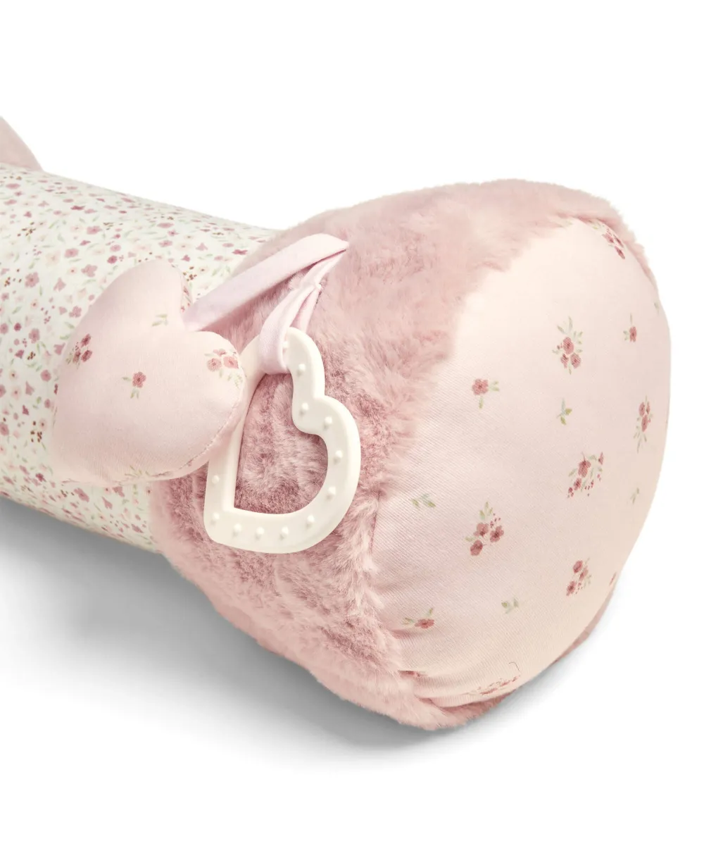 Tummy Time Roll - Welcome to the World Pink