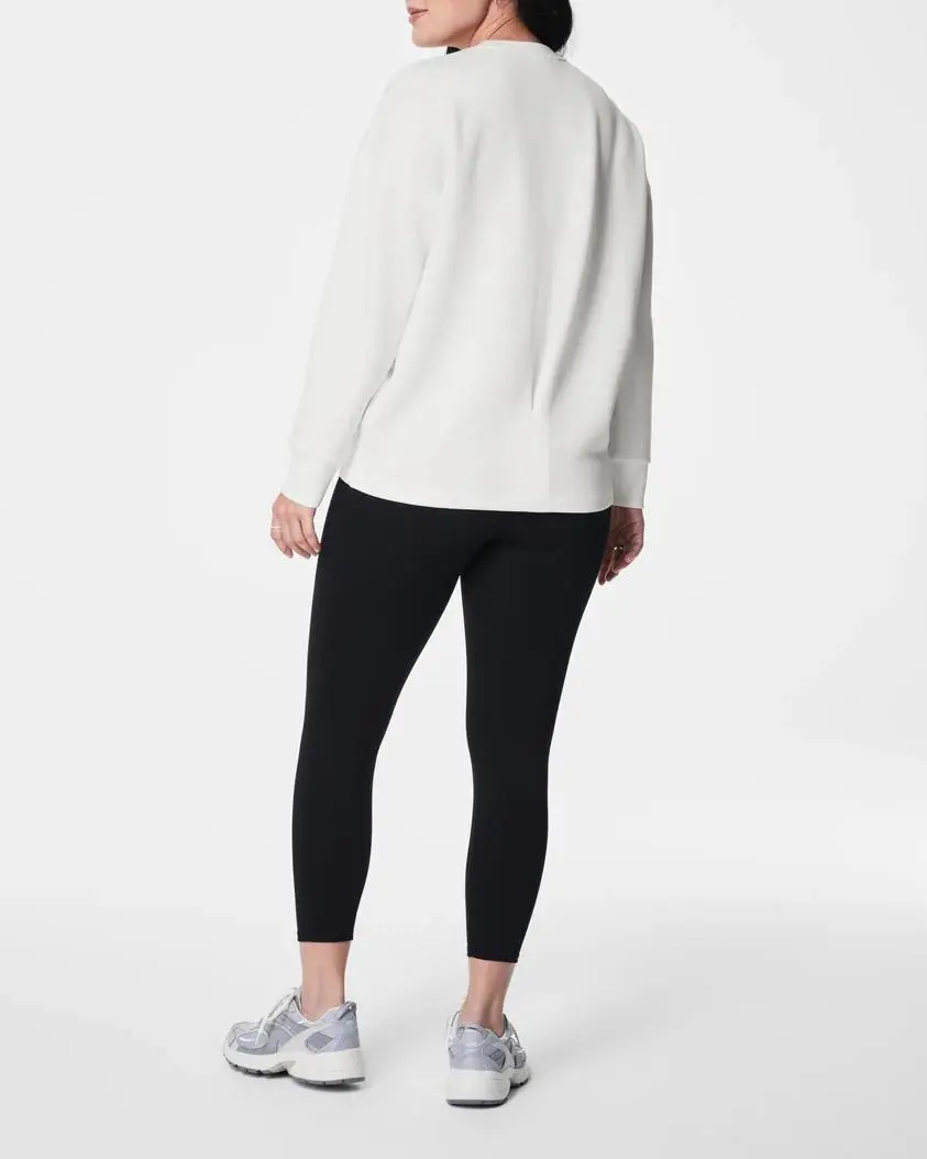 Long-Sleeved Crewneck Casual Sweatshirt
