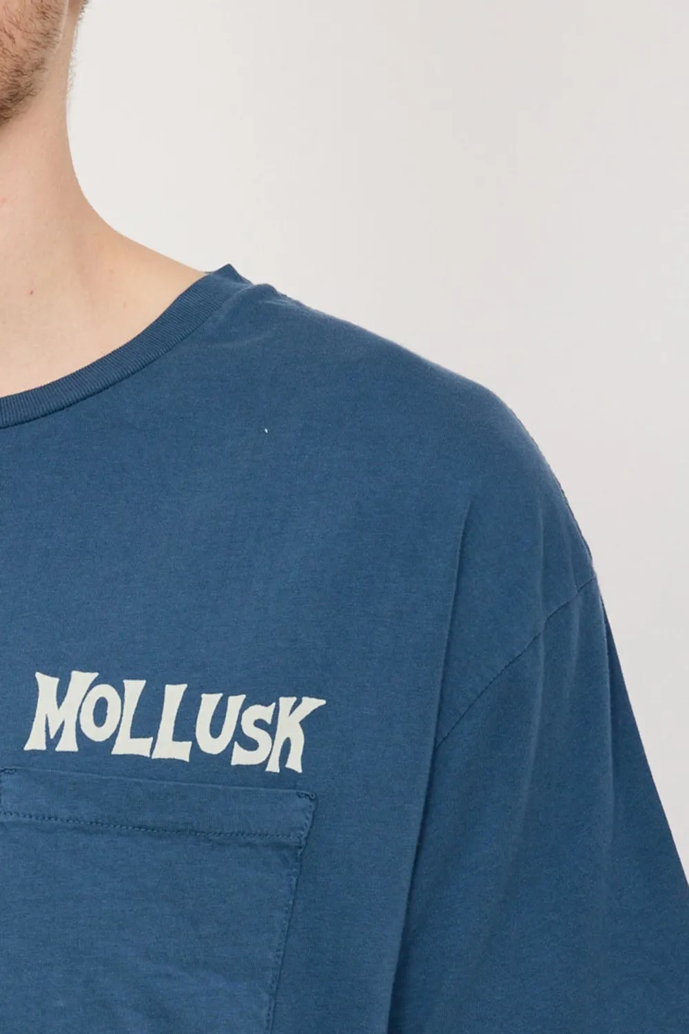 Smile Tee Navy Indigo