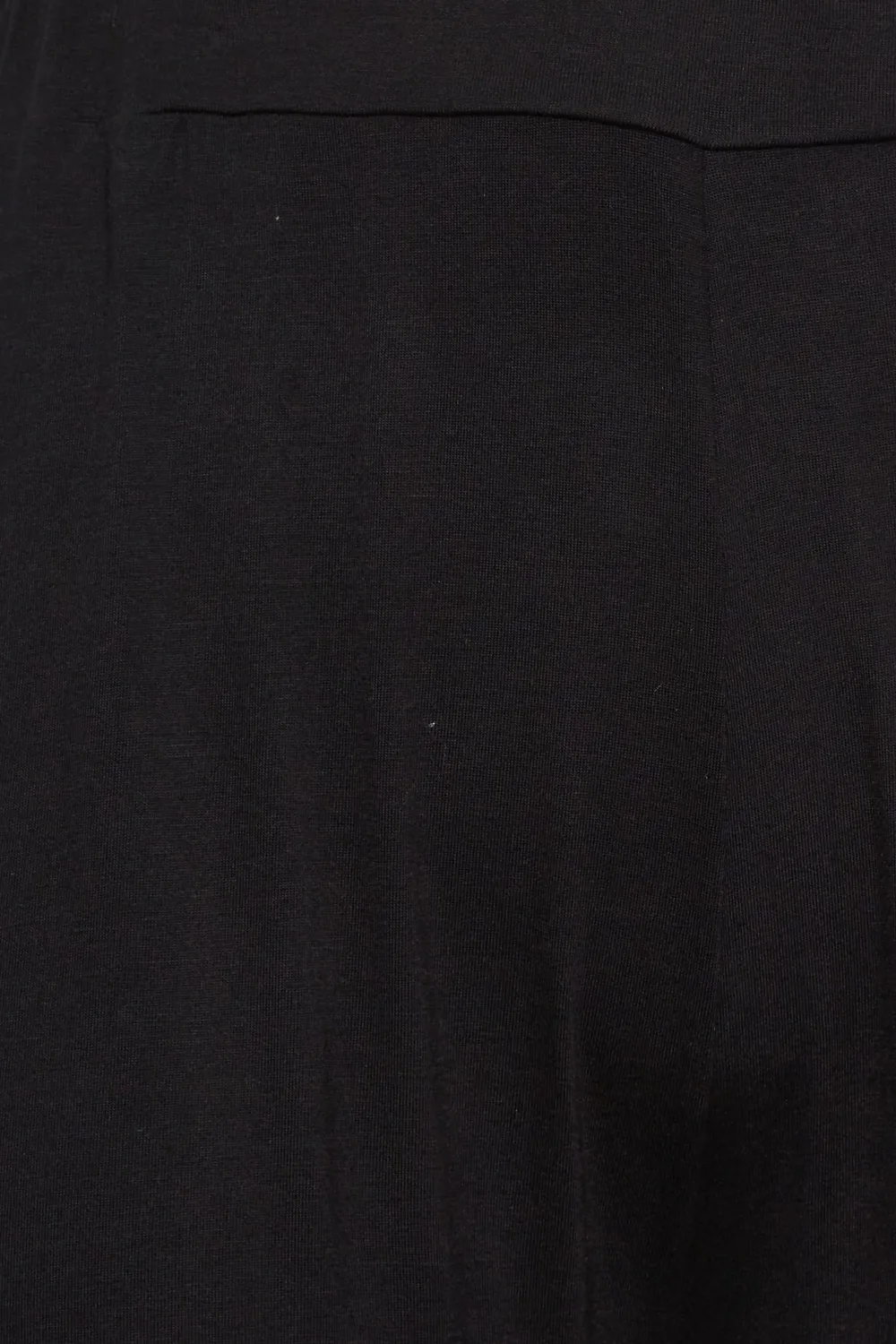 YOURS Curve Black Leopard Print Wide Leg Trousers