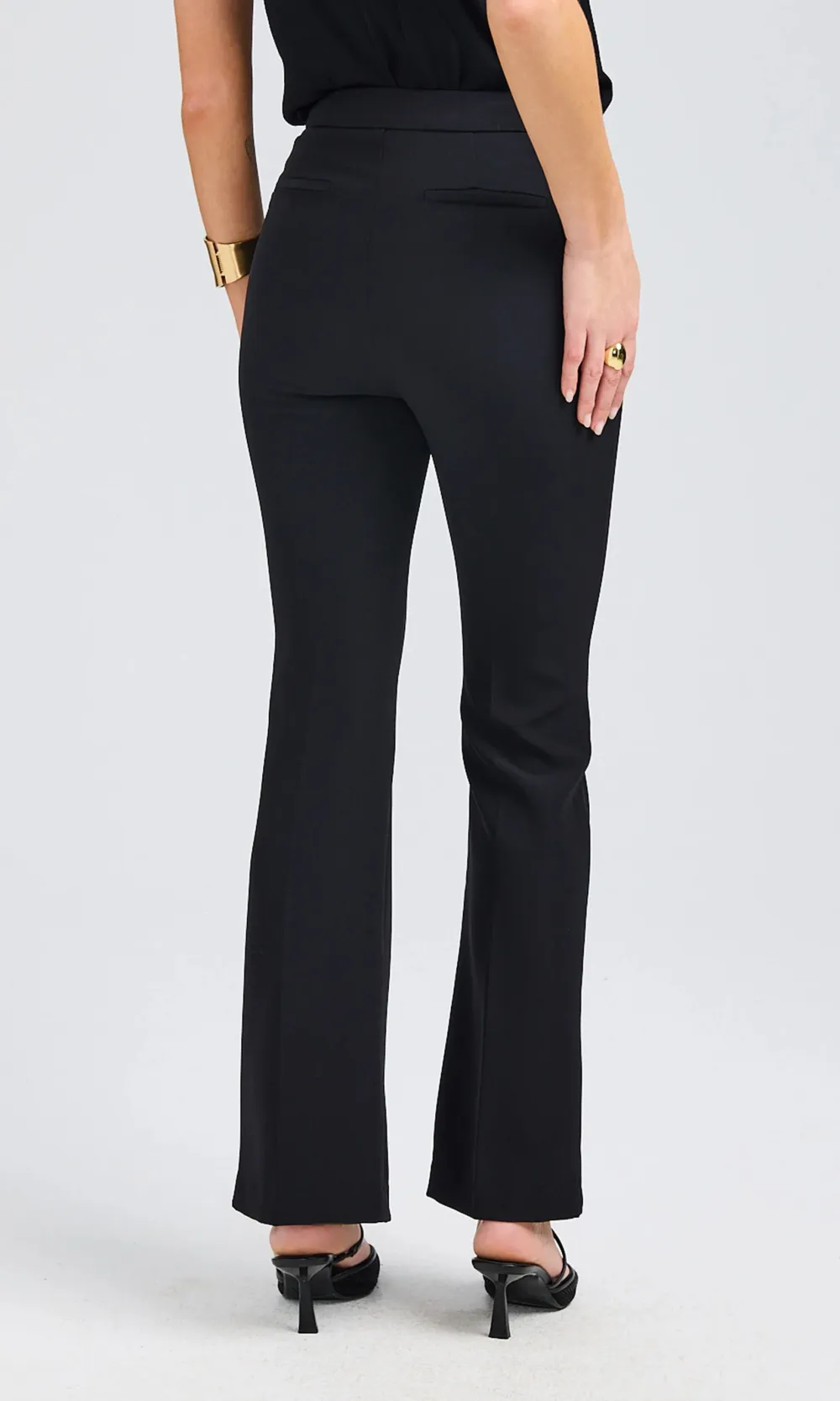 Casual Straight-Leg Pants
