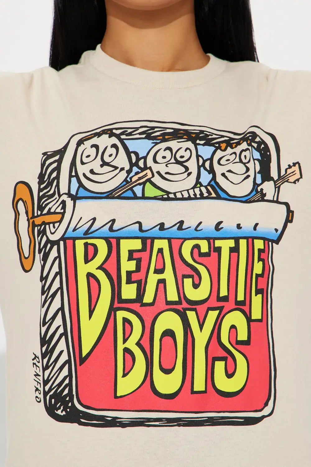Beastie Boys Graphic Tee - Sand