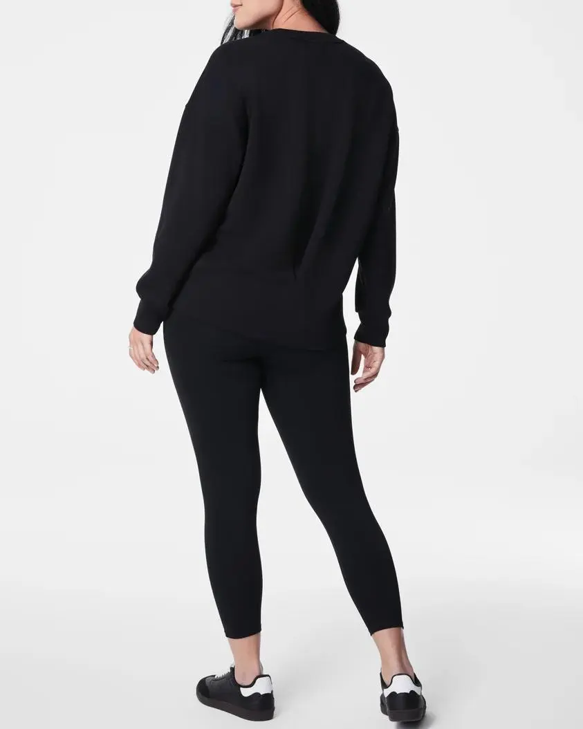 Long-Sleeved Crewneck Casual Sweatshirt