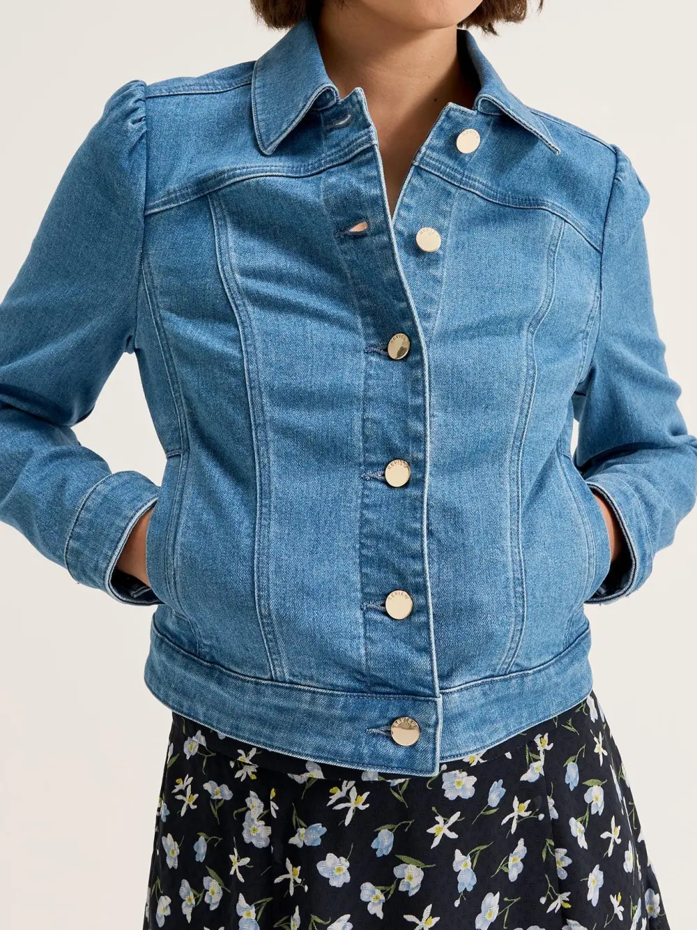 Vintage Slim Blue Denim Jackets