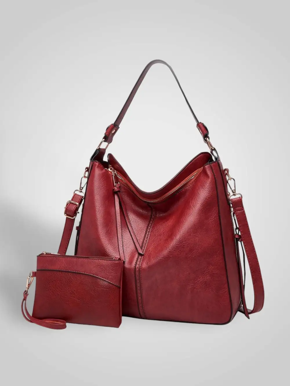 Structured Canvas Handbag
