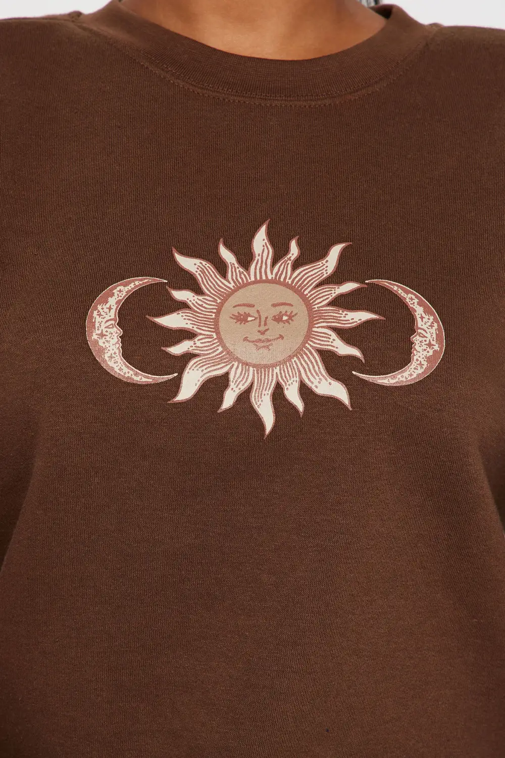 Feel Your Energy Sweatshirt - Brown