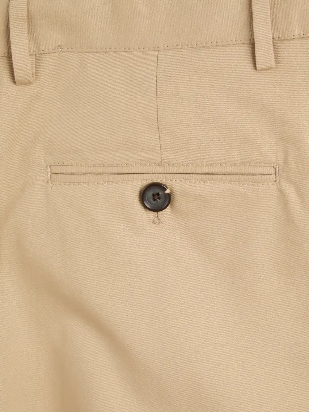 Beige Casual Style Trousers