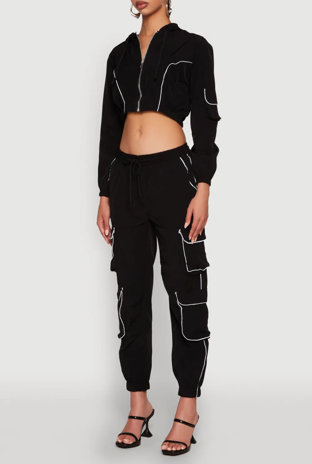 Sports Style Hooded Jacket