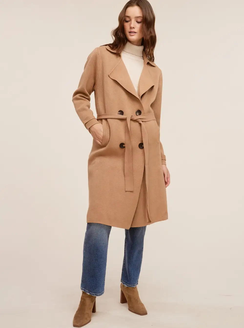 Double Breasted Coatigan