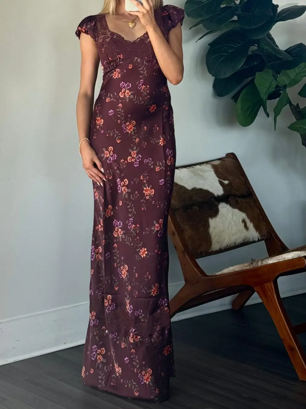 Free People Butterfly Babe Midi Dress