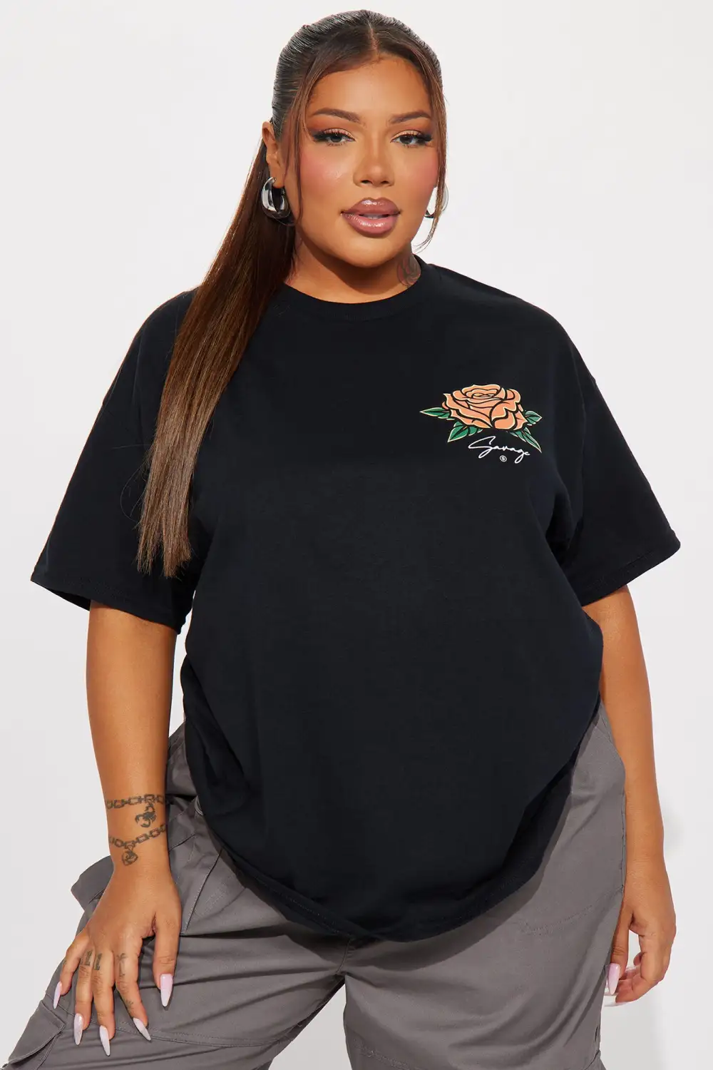 Forever Savage Graphic T-Shirt - Black