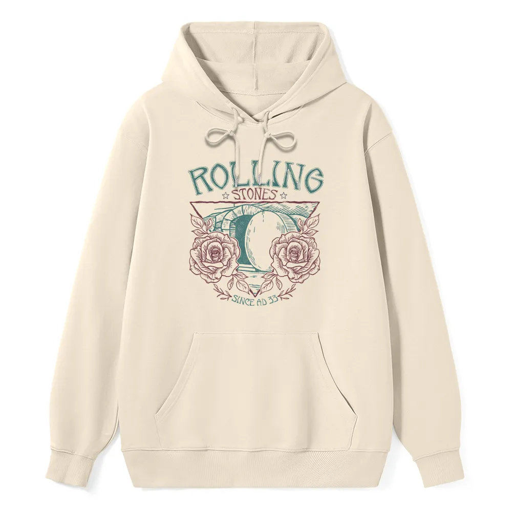The Stone Was Rolled Away Retro Christian Classic Hoodie