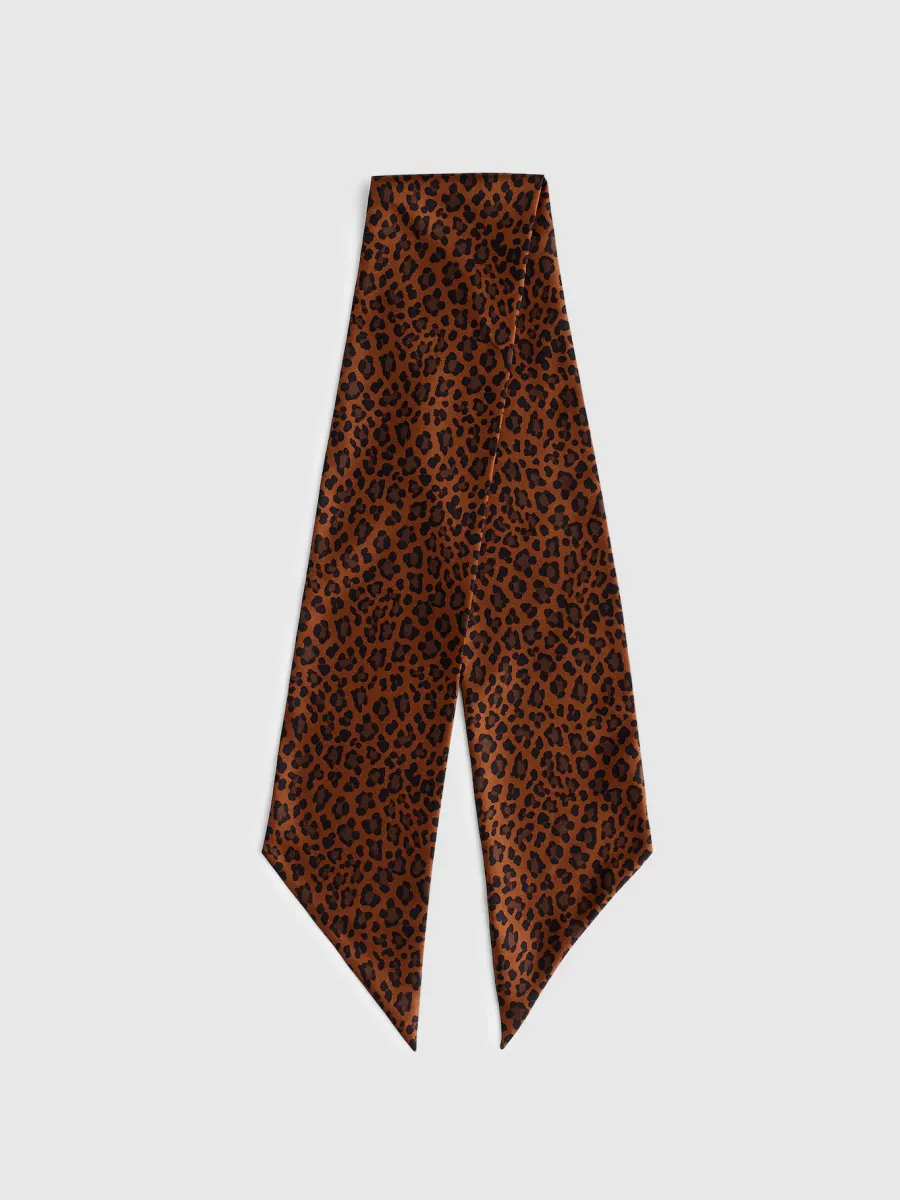 Leopard Print Scarf