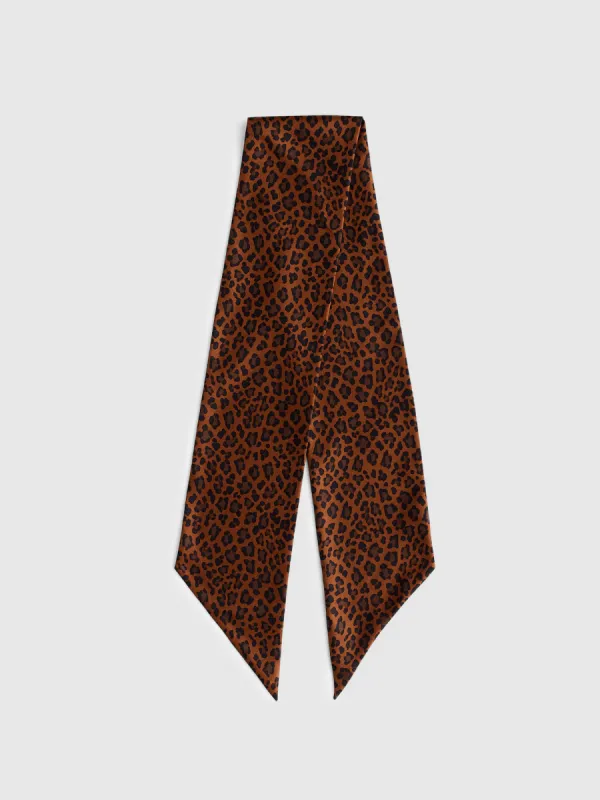 Leopard Print Scarf