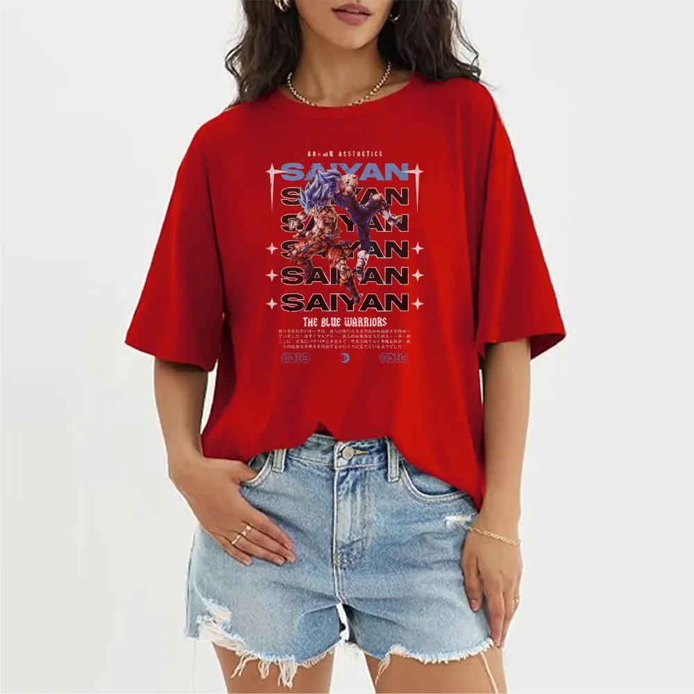Dragon Ball 'The Blue Warriors WOMEN'S T-SHIRT