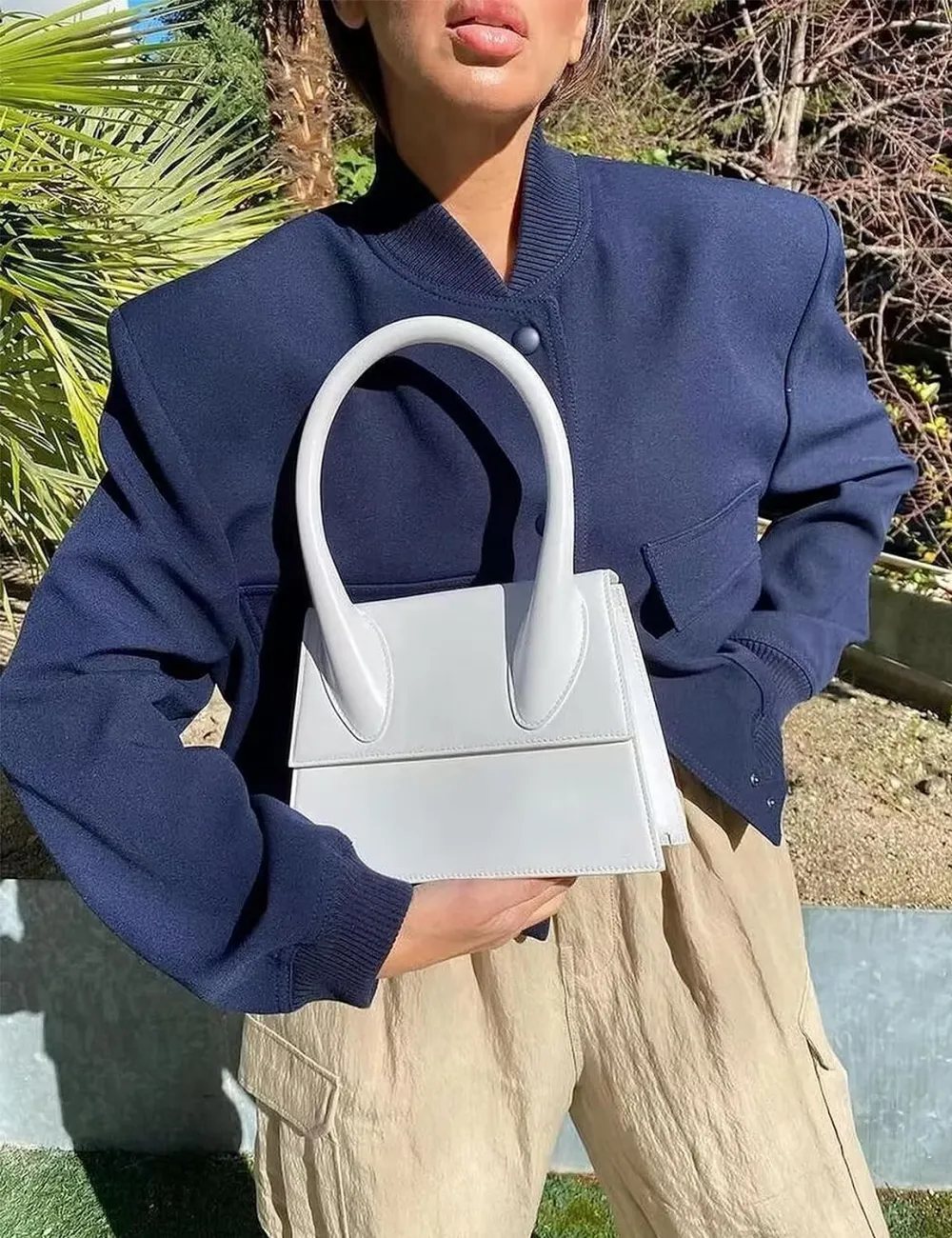 Womens Cropped Bomber Jacket Button Down Varsity Jackets Shackets With Pockets