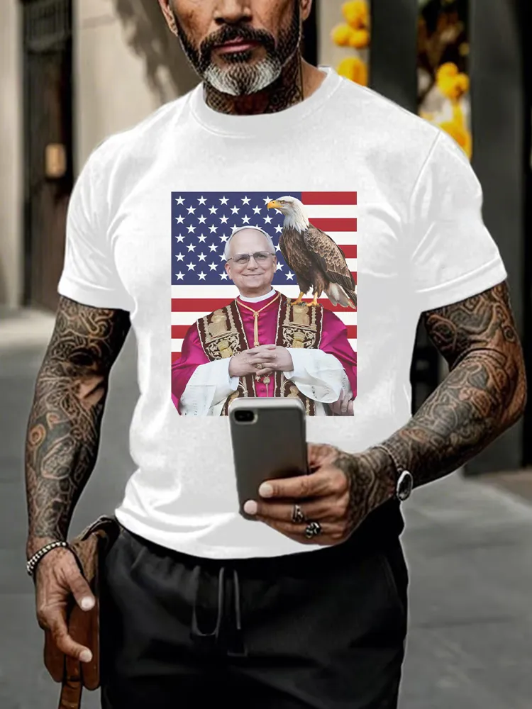 Men'S Pope Leo Xiv 8th May 2025 Printed T-Shirt