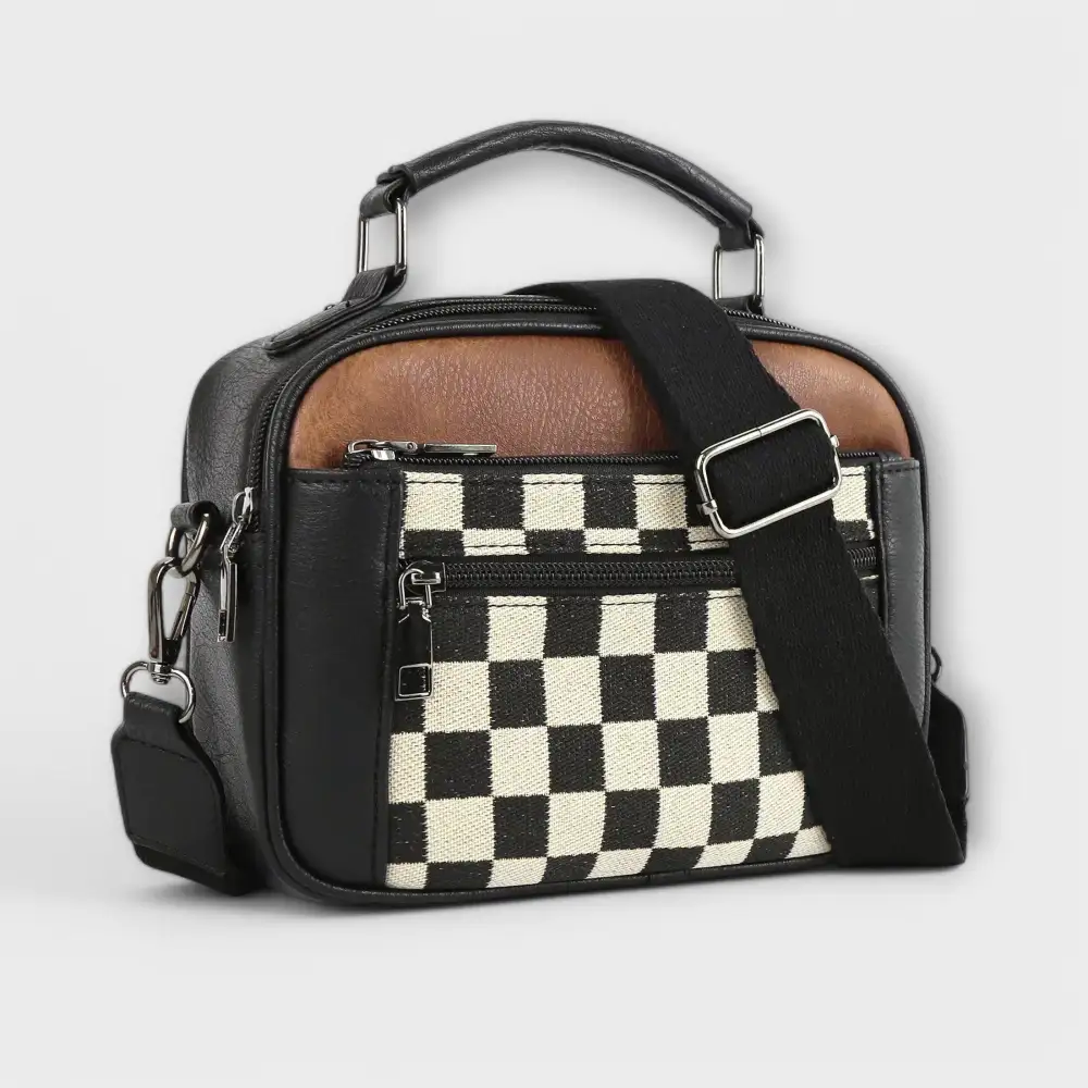 Minimal Faux Leather Handbag